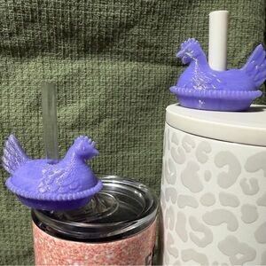 3pc Hen on Nest Straw Topper/Buddy